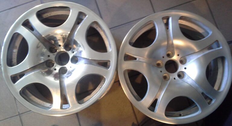Polerowanie rantów felg
